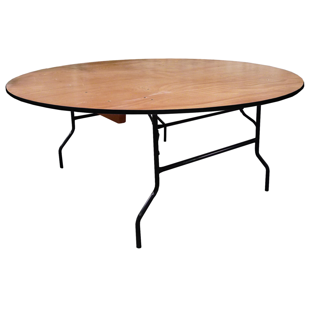 Table ronde bois 152cm 