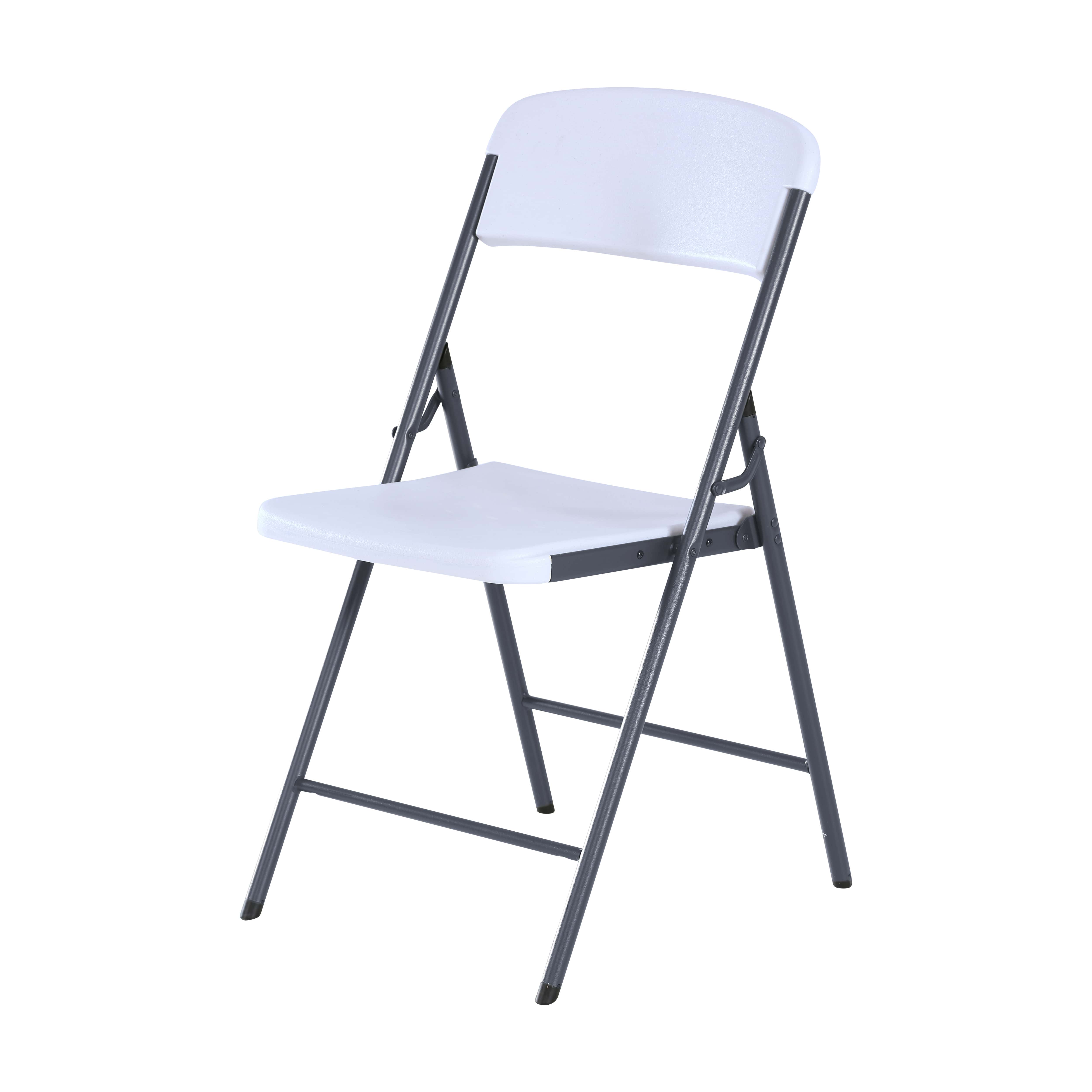 Chaise pliante contemporaine blanche