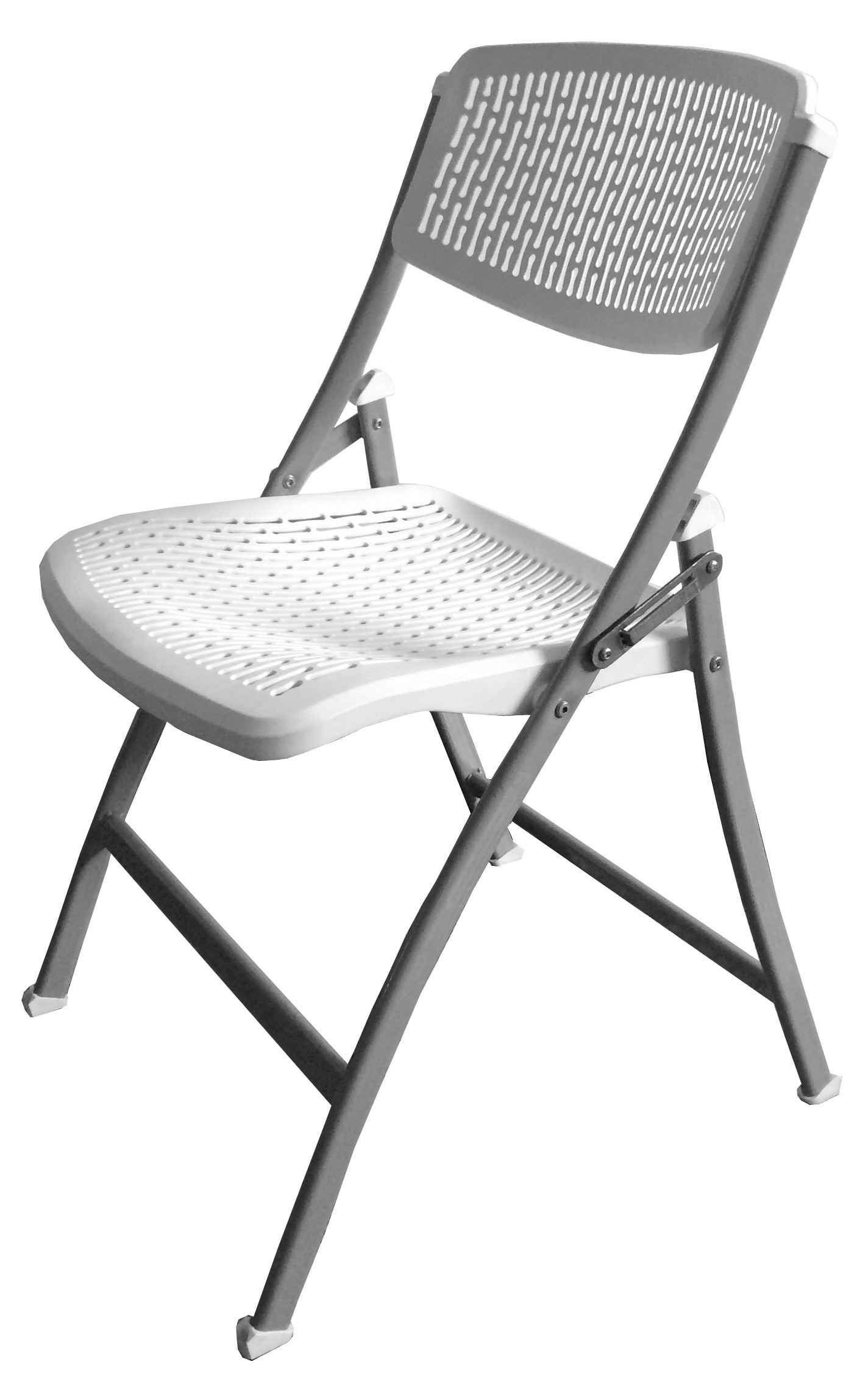 Chaise pliante Net blanc M2