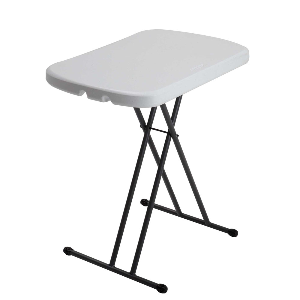 Table pliante ajustable 66 cm / 3 hauteurs réglables