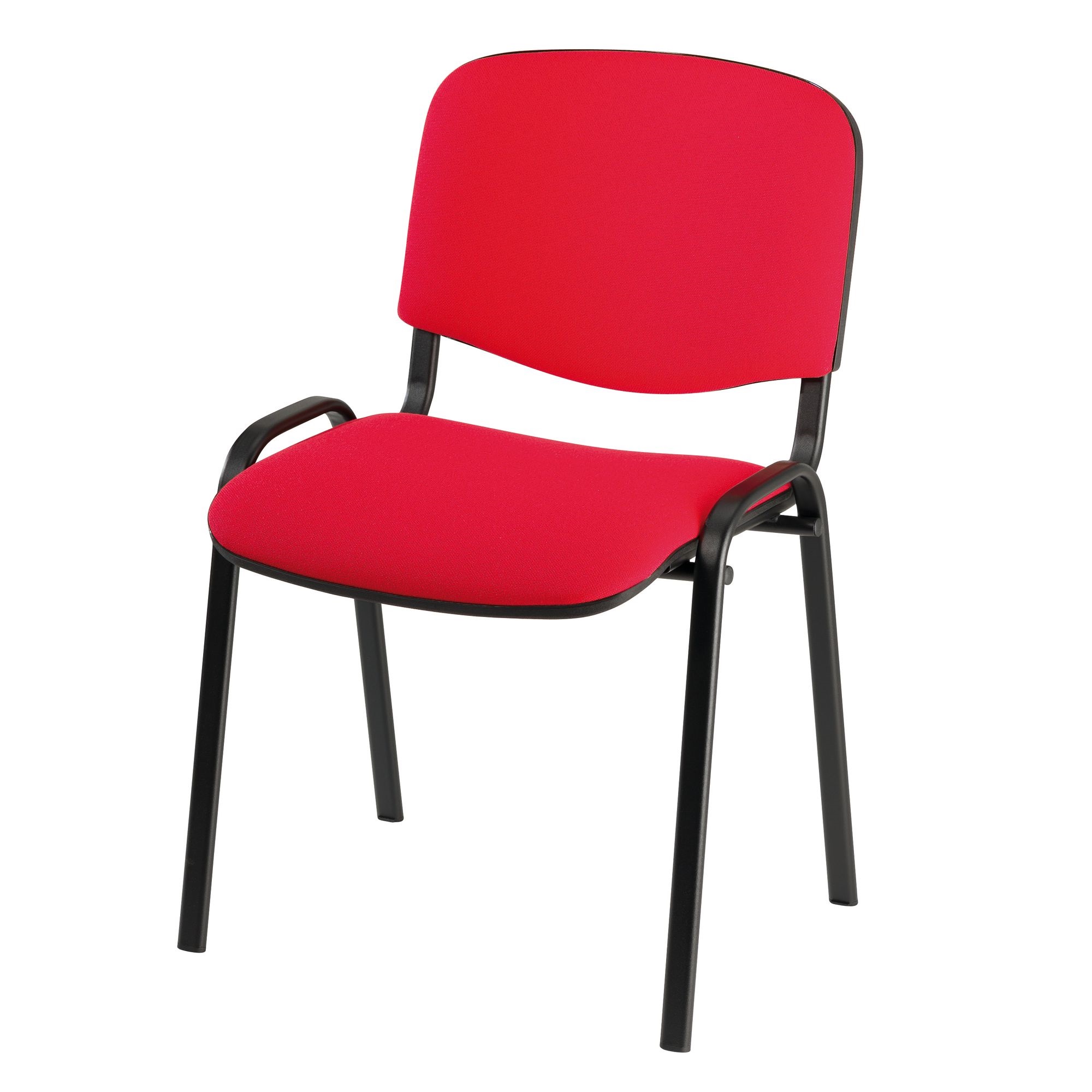 Chaise empilable ISO Tissu M1/ Nombreux coloris