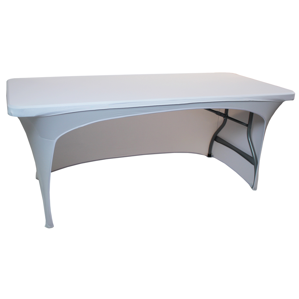 Nappage table rectangulaire 183cm / 1 cot ouvert