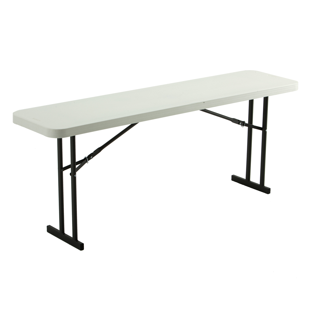 Table pliante rectangle polyéthylène - Longueur 183 cm