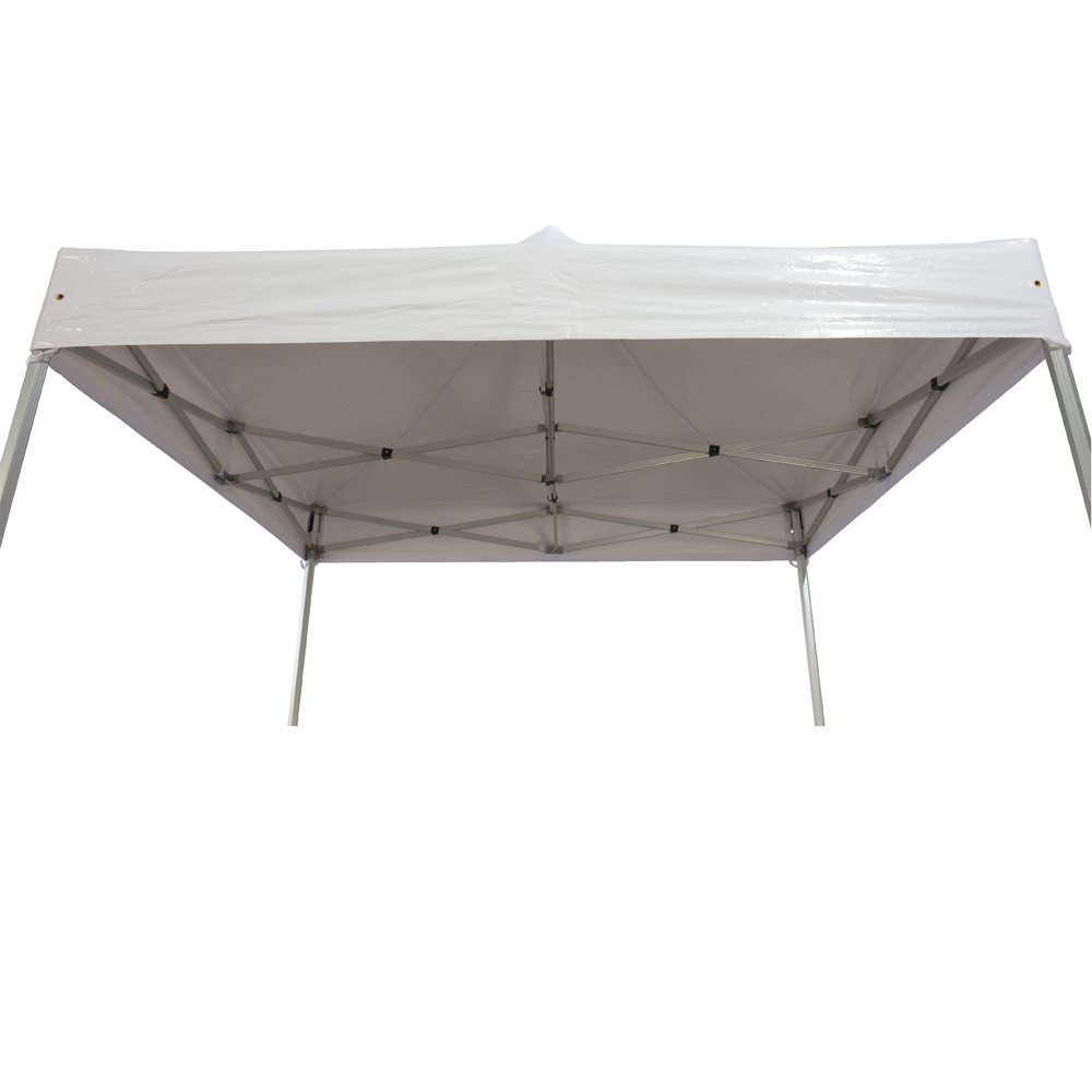 tonnelle pliante - barnum aluminium 55 3m x 3m blanc - barnum alu pro