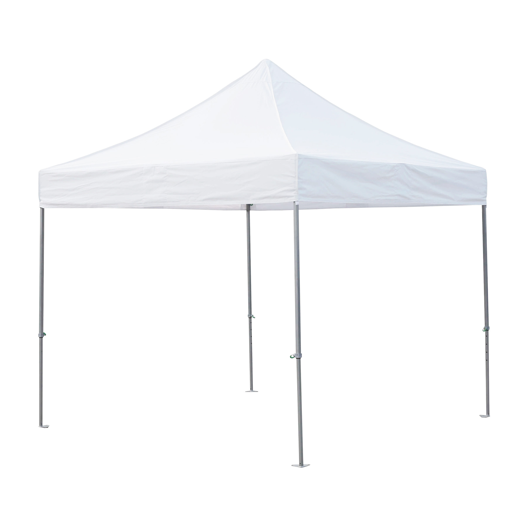 Tente pliante aluminium 3x3m blanc gamme professionnelle PRO 45