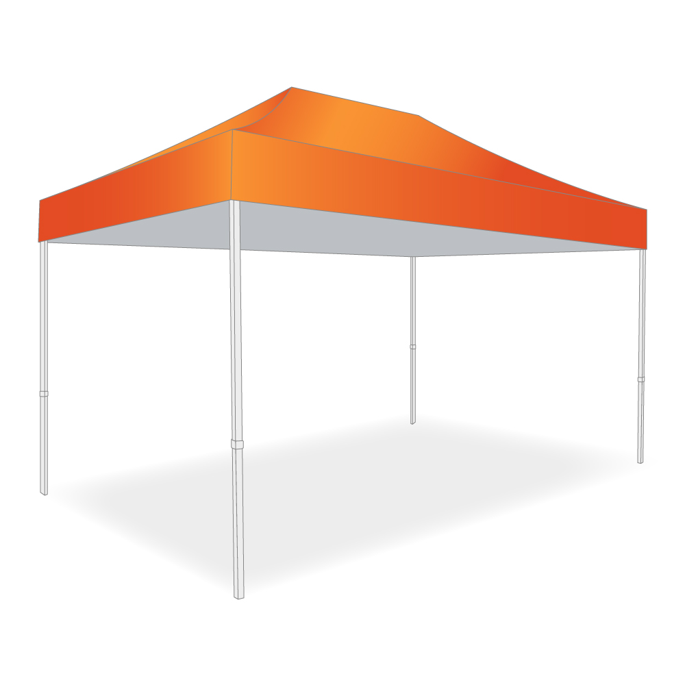 Impression Toit Entier - Tente pliante 2x3m