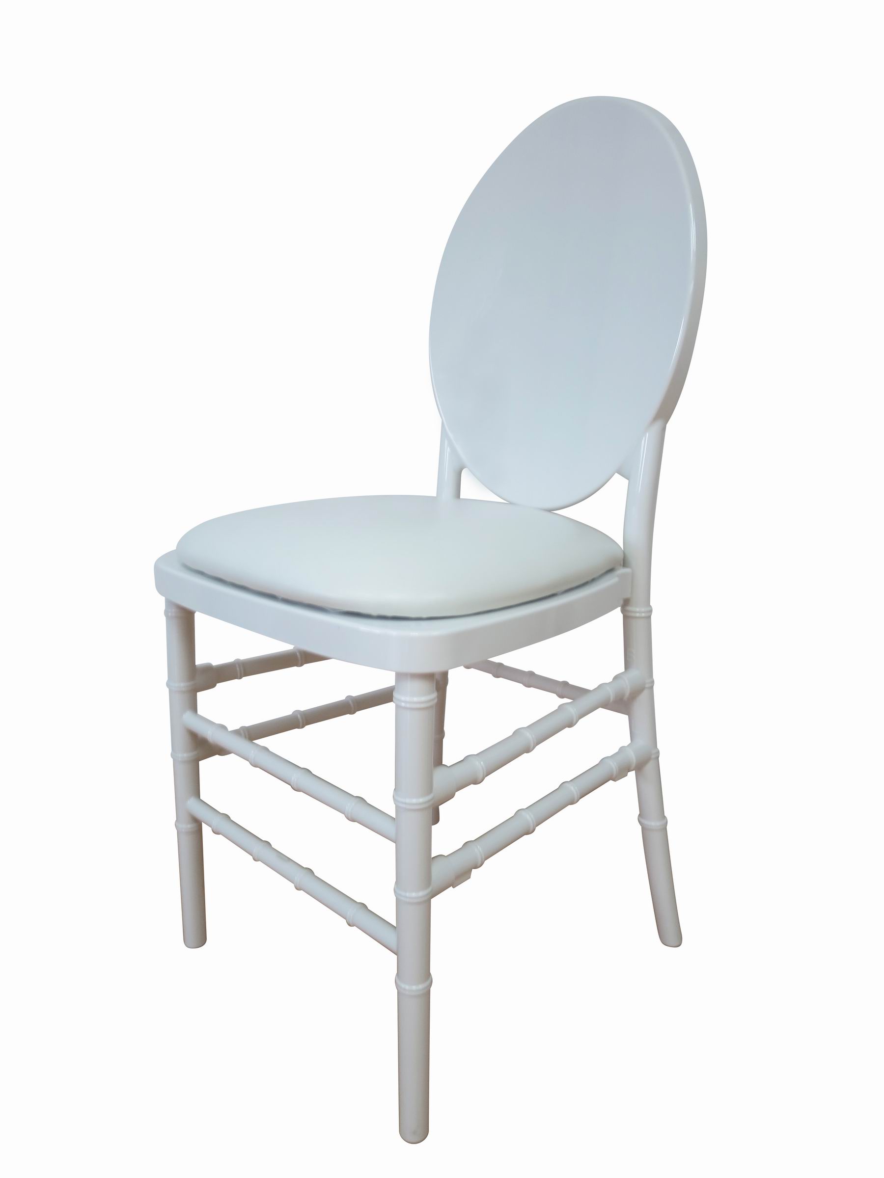 Chaise empilable GENA/ Blanc