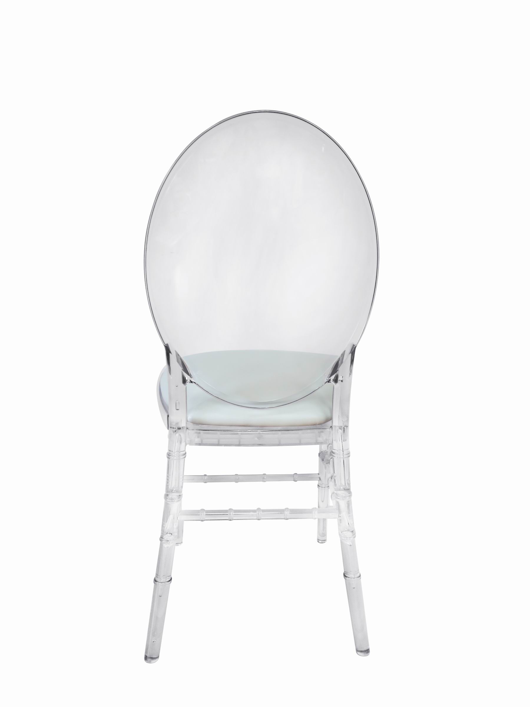 Chaise empilable GENA+/ Transparent