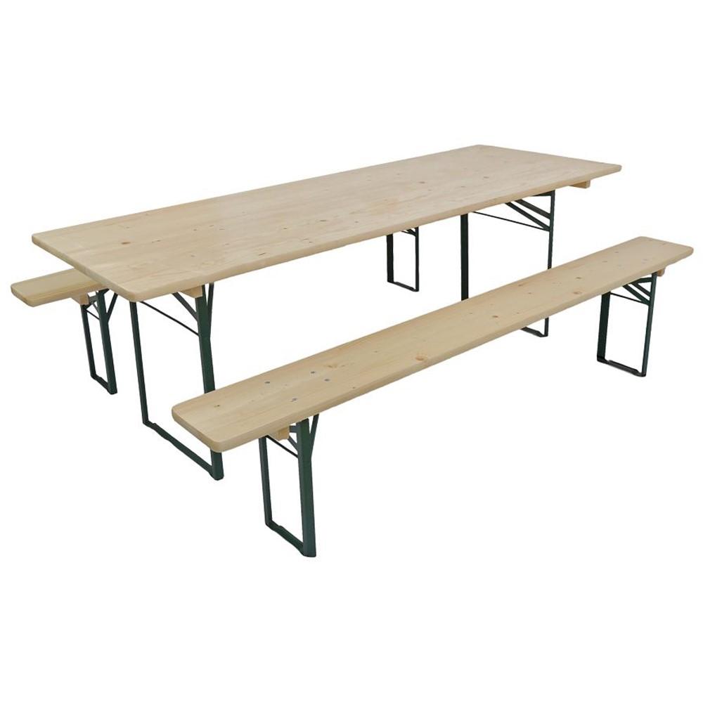 Banc Brasserie en Bois 4-5 personnes (TABLE NON COMPRISE) - Chaise