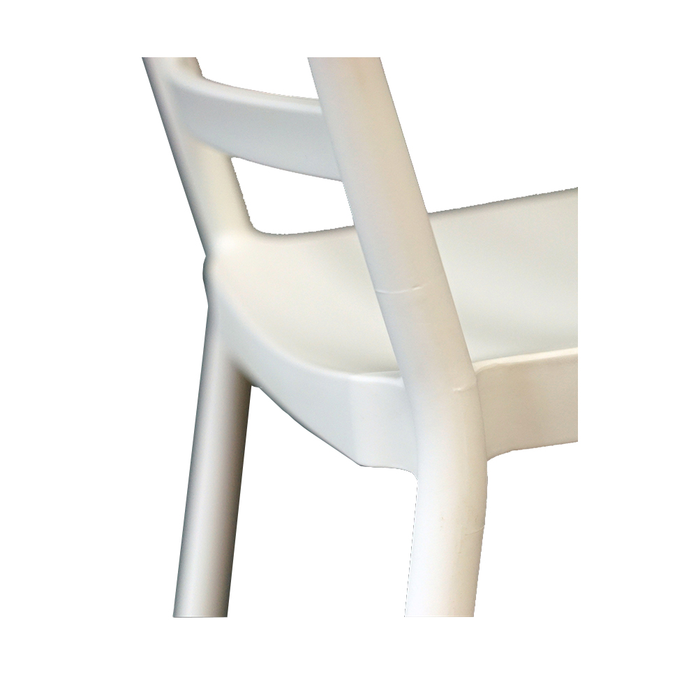 Chaise empilable BERLIN / Blanc
