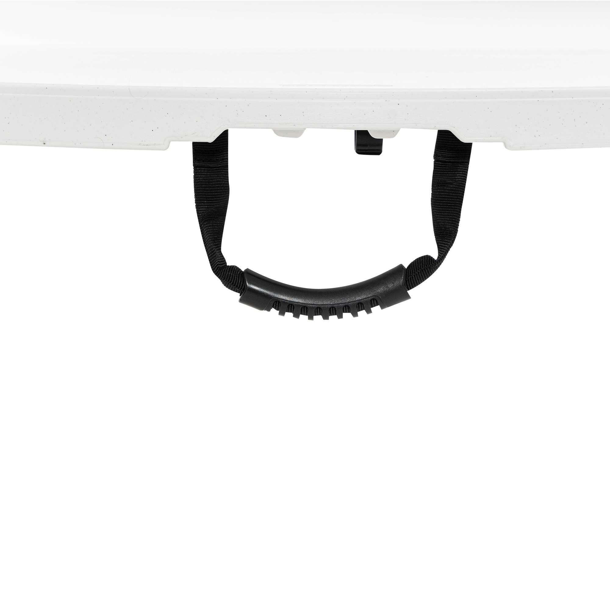 Table pliable en 2 (valise) ronde dia 122cm / 4 personnes - Table