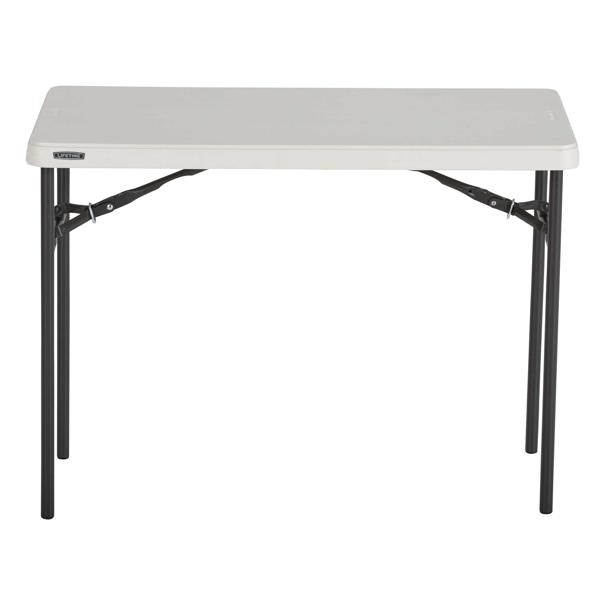 Table pliante rectangulaire (beige) 100x50cm / 4 personnes NESTING