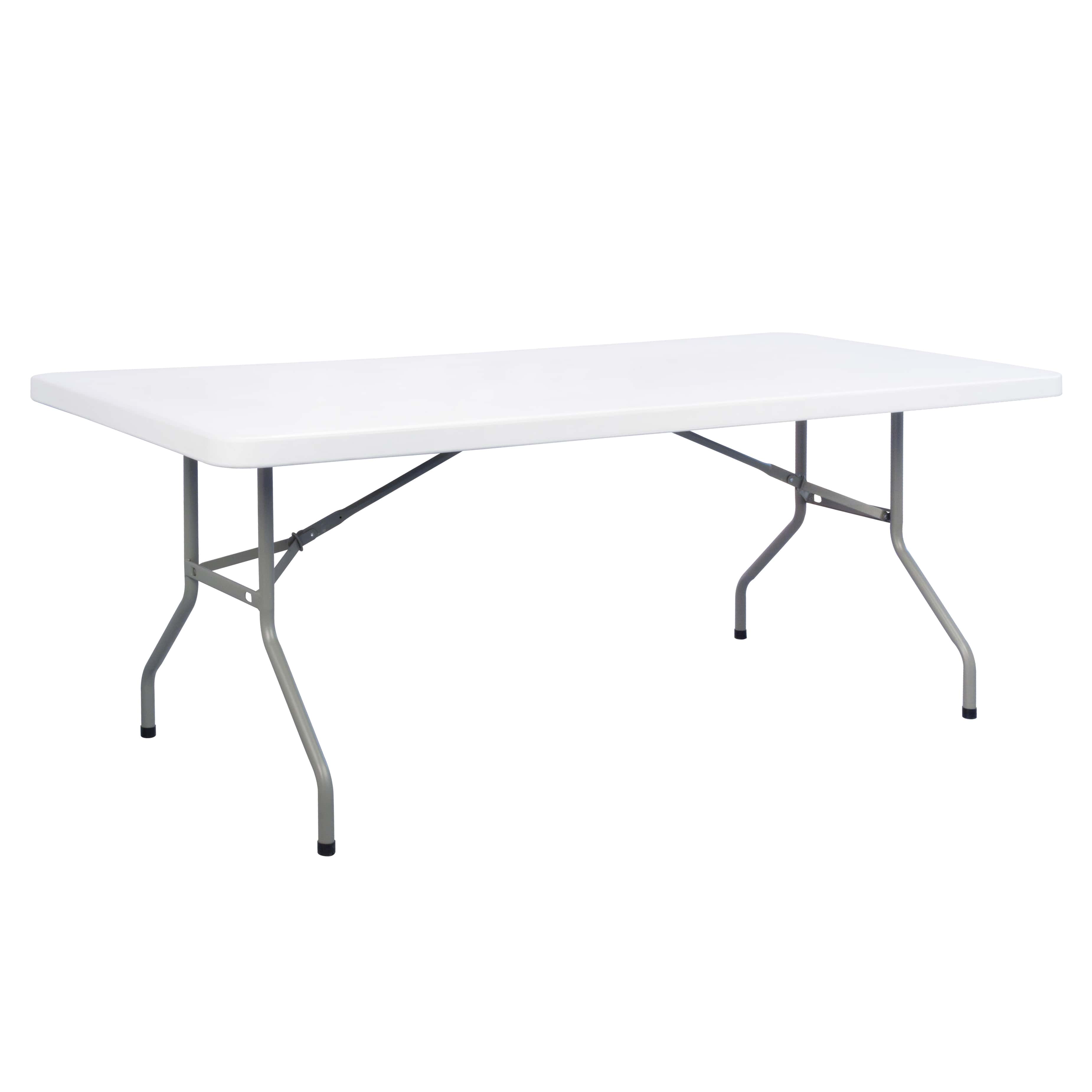 Table pliante rectangulaire 152cm / 6 personnes - Table pliante - Table  pliante polyéthylène