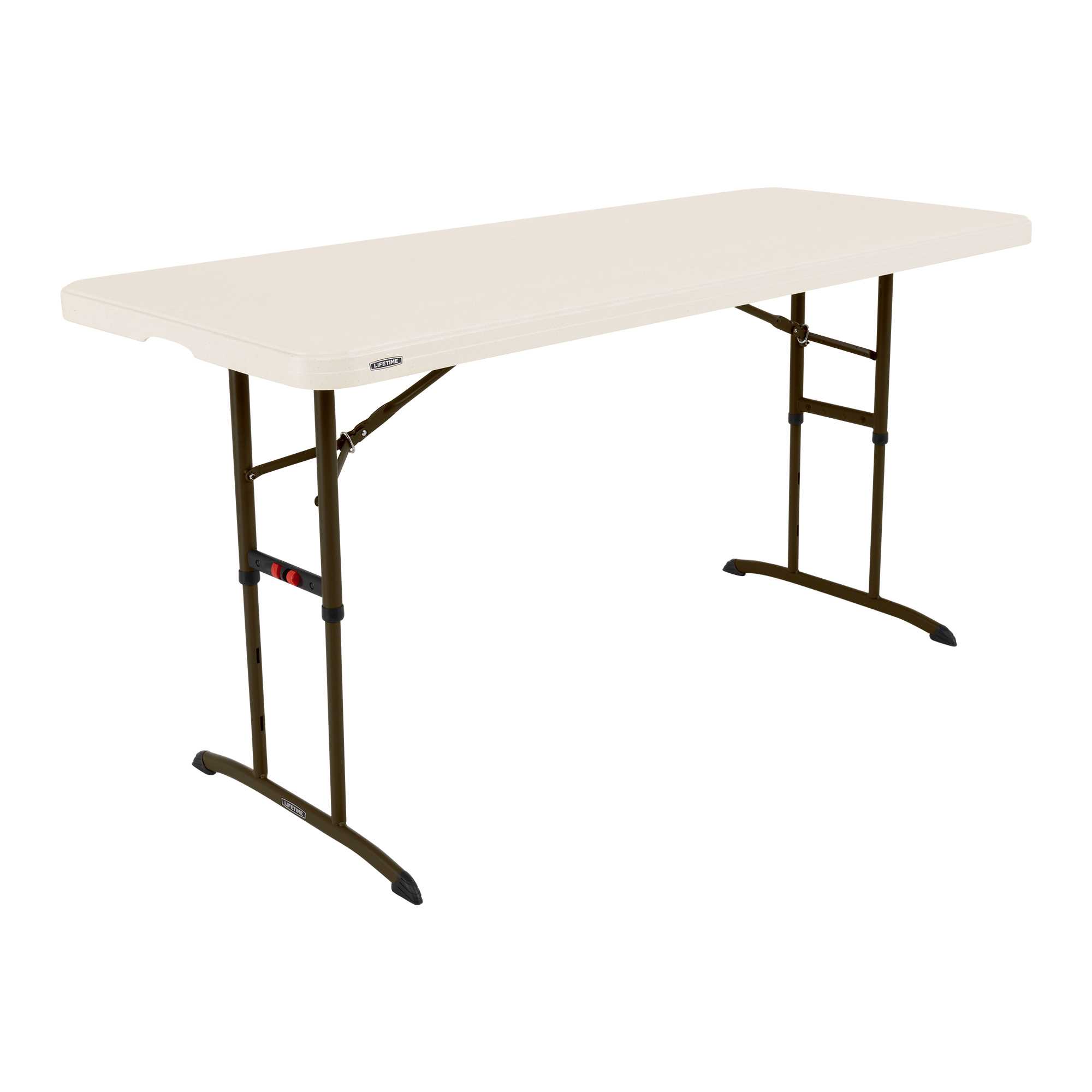 Table pliante ajustable rectangulaire 183cm / 8 personnes