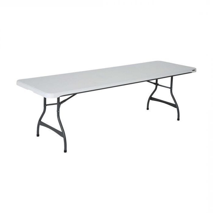 Table pliante rectangulaire 244cm NESTING / 10 personnes