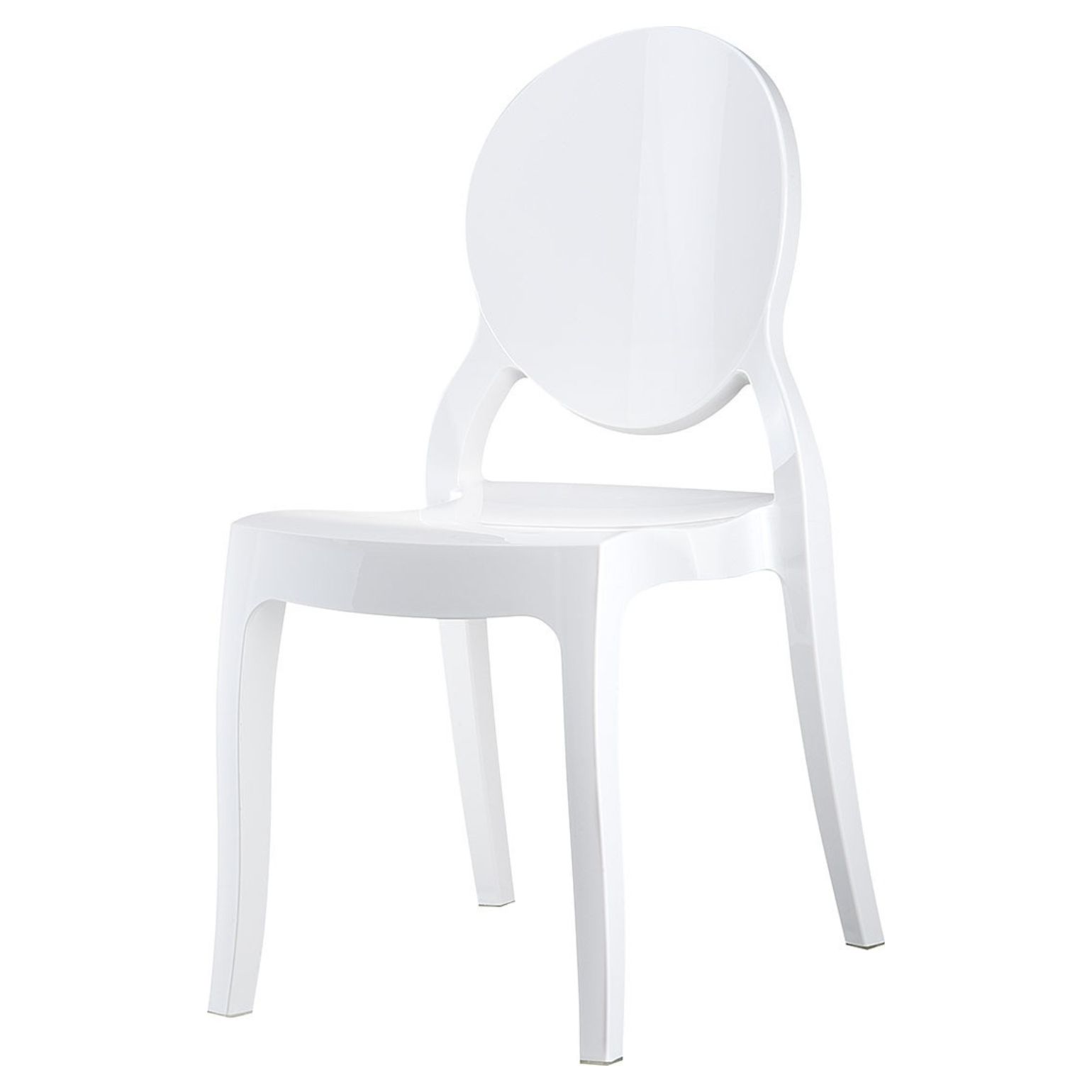 Chaise empilable ELIZABETH/ blanc