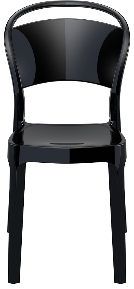 Chaise empilable BO / Noire