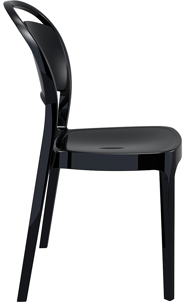 Chaise empilable BO / Noire