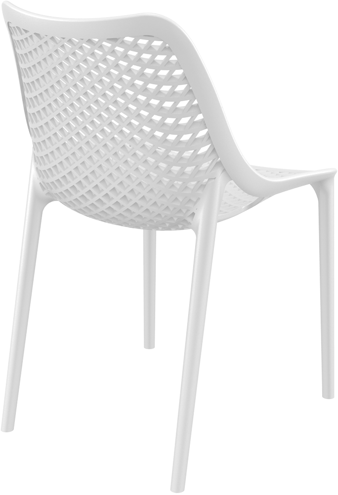 Chaise empilable AIR / Blanche