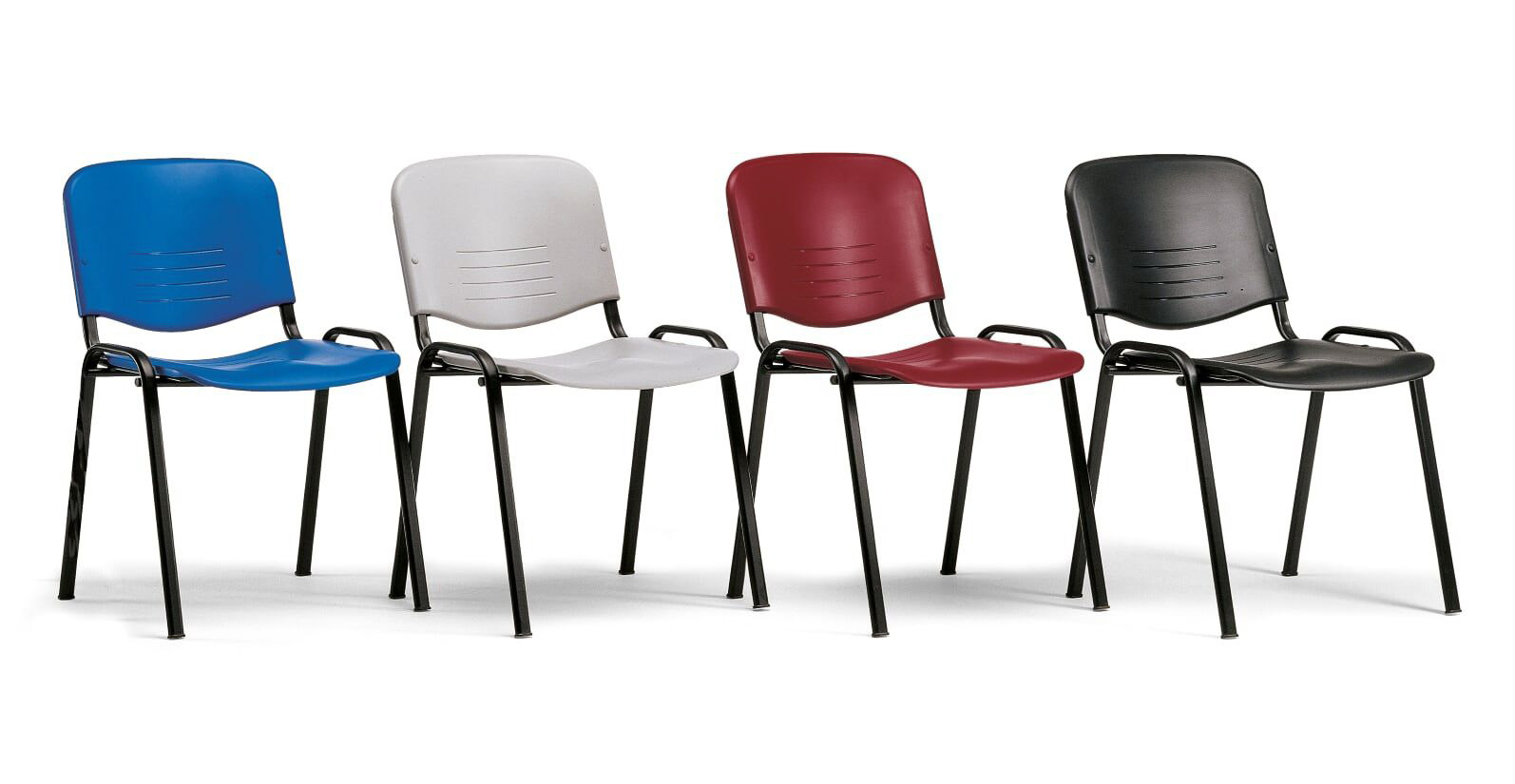 Chaise empilable ISO M2 / Nombreux coloris