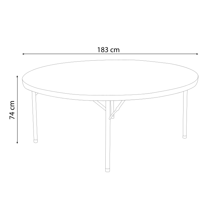 Table basse pliante en plastique transparent avec plateau