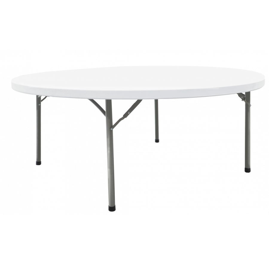 Table pliante ronde Dia 152cm / 8 personnes