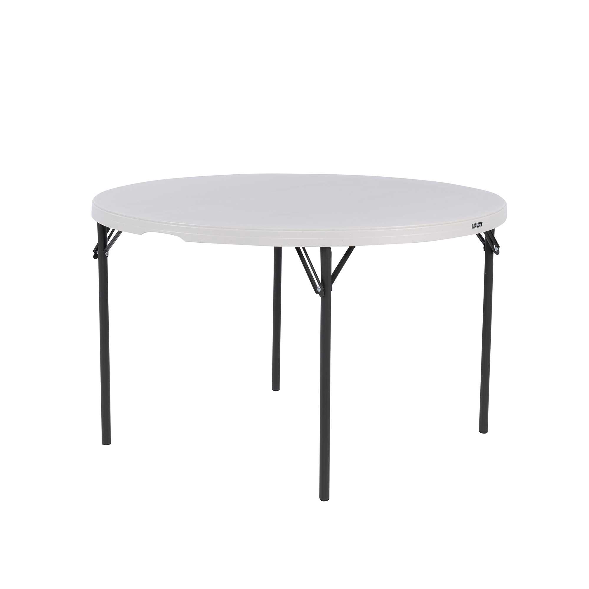 Table pliante ronde Dia 122cm NESTING / 4-6 personnes - Table pliante - Table  pliante polyéthylène