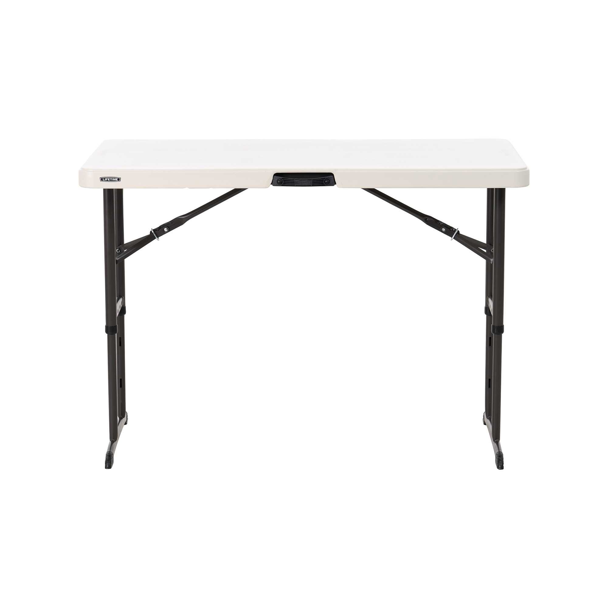 Table pliante rectangulaire beige 4 personnes. - RETIF