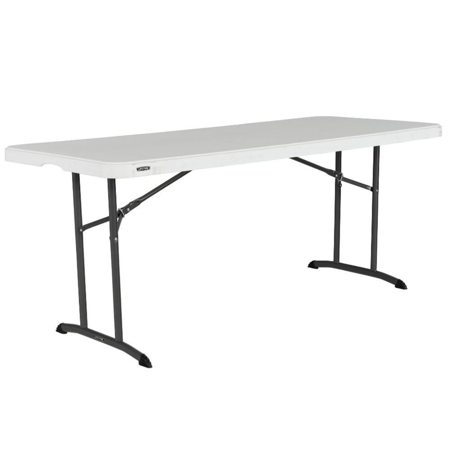 Table pliante rectangulaire 183cm NESTING (blanc) / 8 personnes