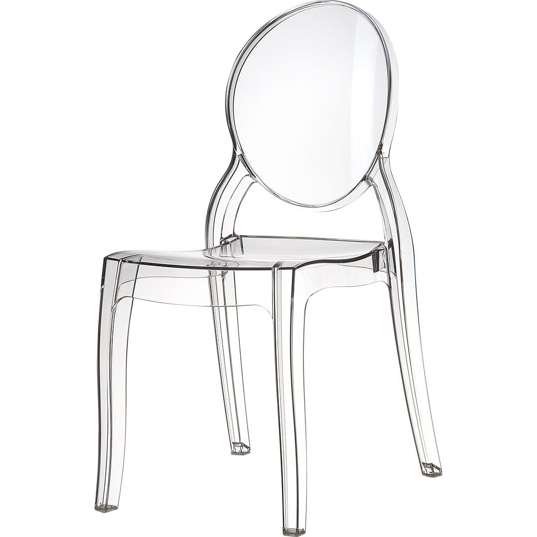 Chaise empilable ELIZABETH/ transparent