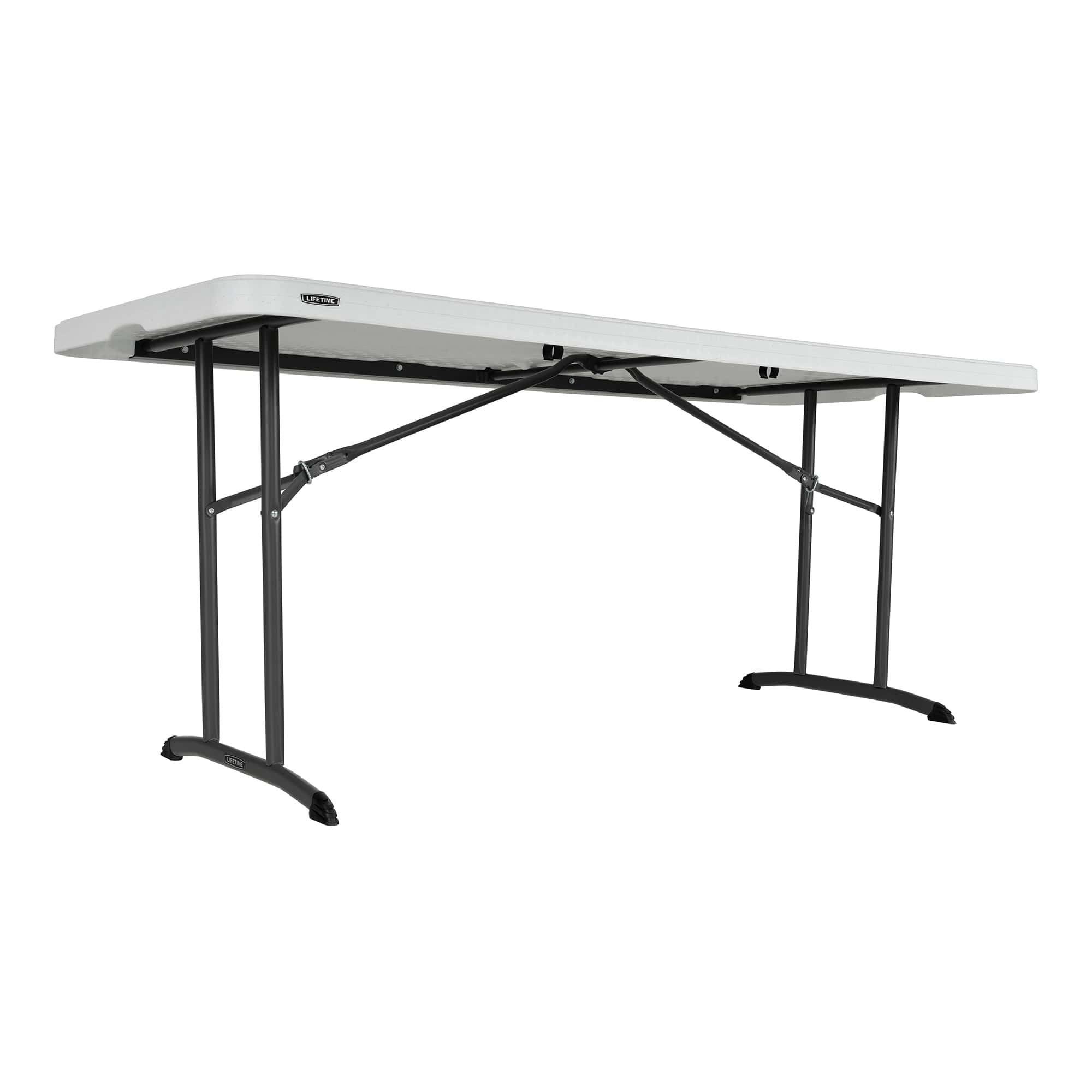 TABLE PLIANTE RECTANGULAIRE BLANC