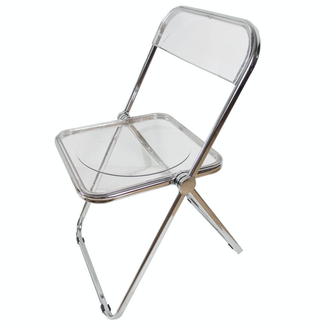 AoForce Chaises Pliantes en Acrylique Chaise Pliante Transparente