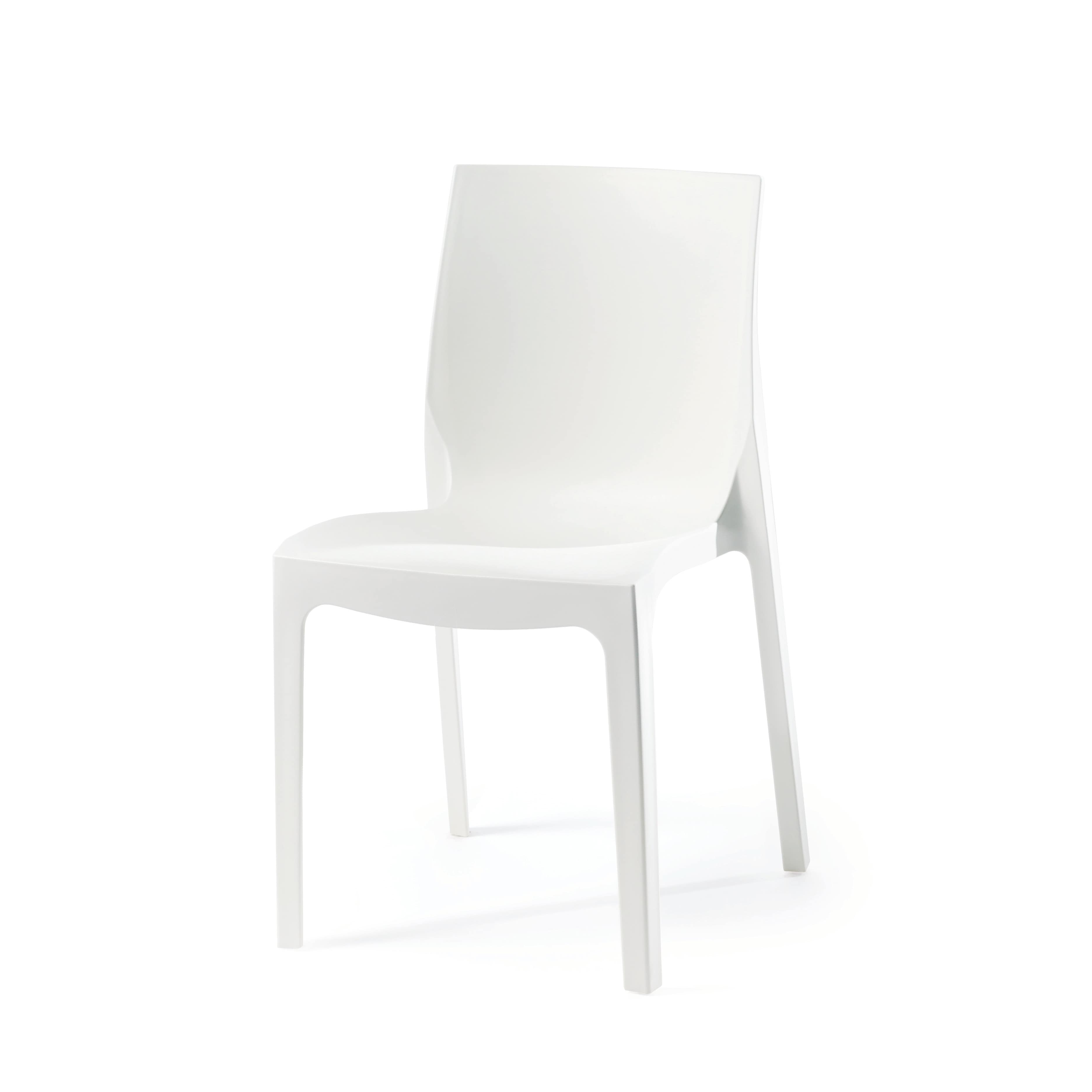 Chaise empilable EMMA / Blanche