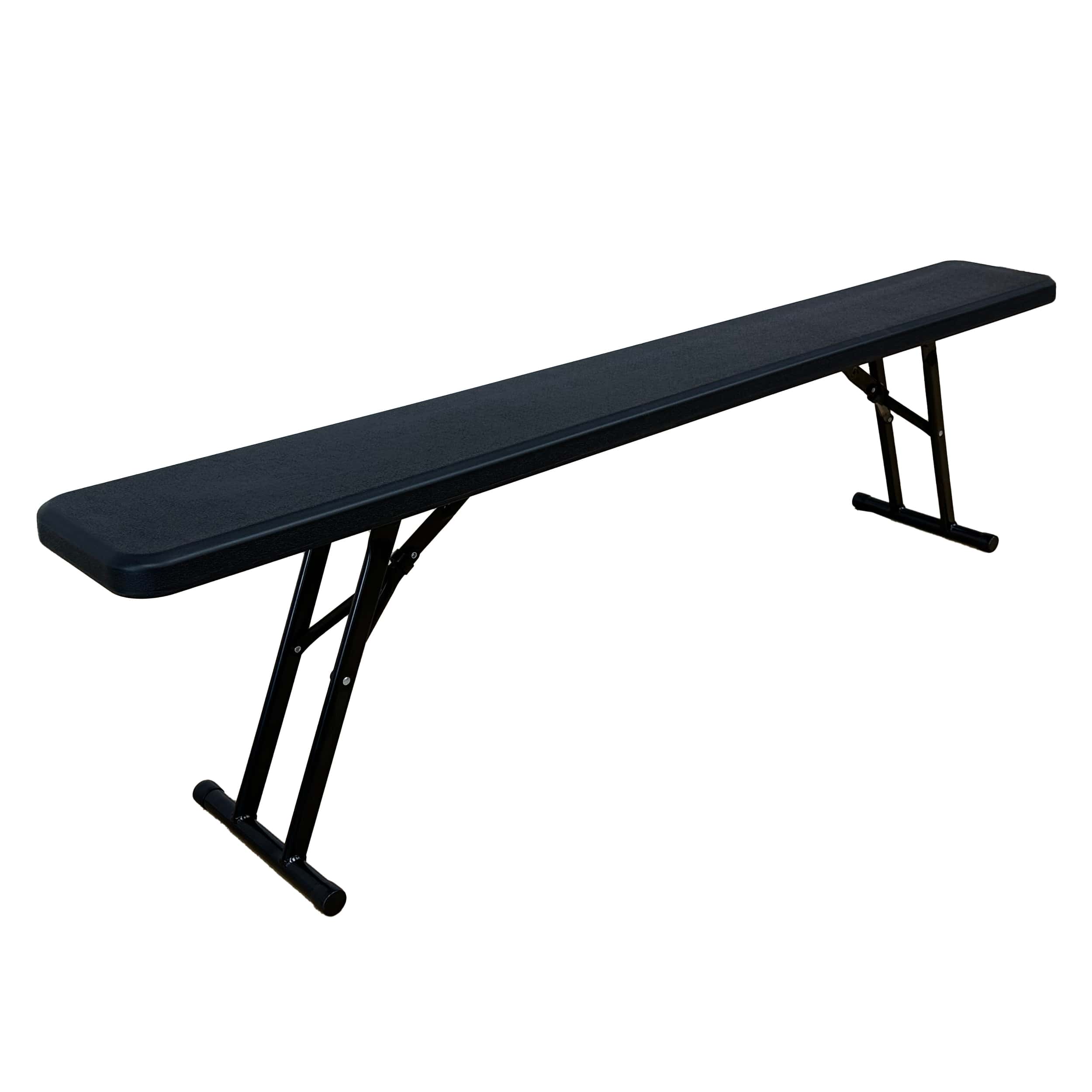 Banc pliant 173cm NOIR / 3-4 personnes