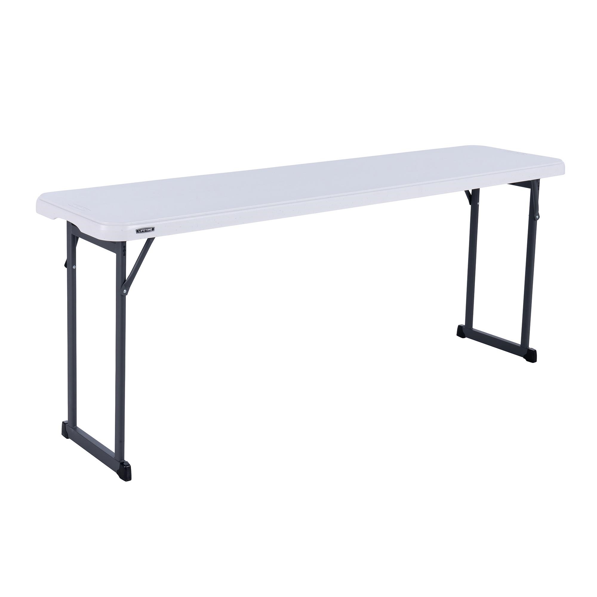 Table pliante rectangulaire 183cm NESTING (blanc) / Confrence