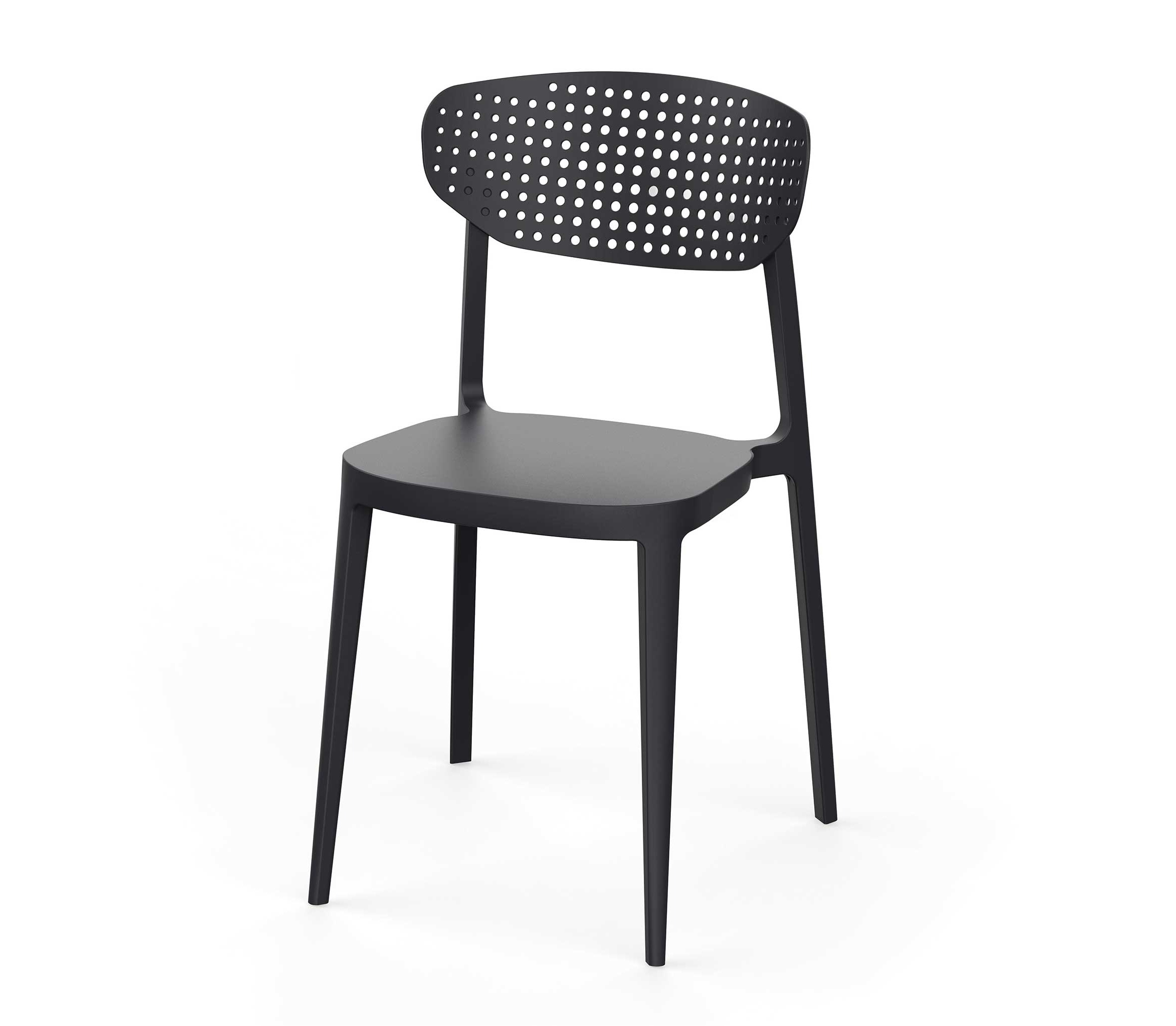 Chaise empilable AIRE / Anthracite