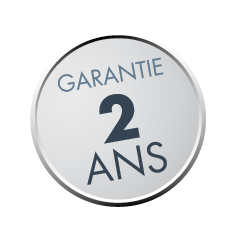 2 ans de garantie